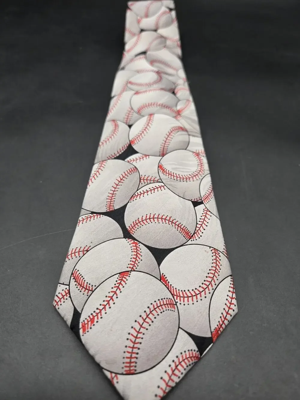 Men's Keith Daniels Baseball Tie Play Ball Series 1 Of 6